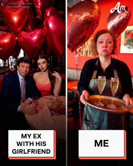 On Valentine’s Day, My Ex Brought His New Girlfriend to the Restaurant Where I Work – After He Mocked My Apron, I Handed Him an Envelope