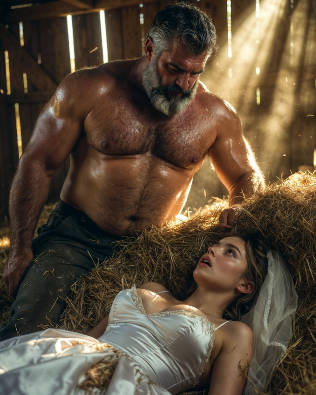 “I need to make love… Stay still or it will hurt more. I’ll be quick,” the man gasped, his voice low as he pinned her down. – bichnhu