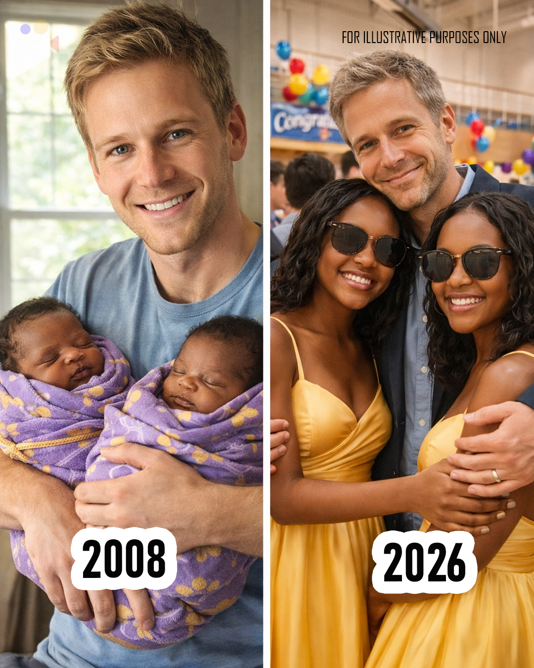 My Wife Abandoned Me with Our Blind Newborn Twins – 18 Years Later, She Returned with One Strict Demand