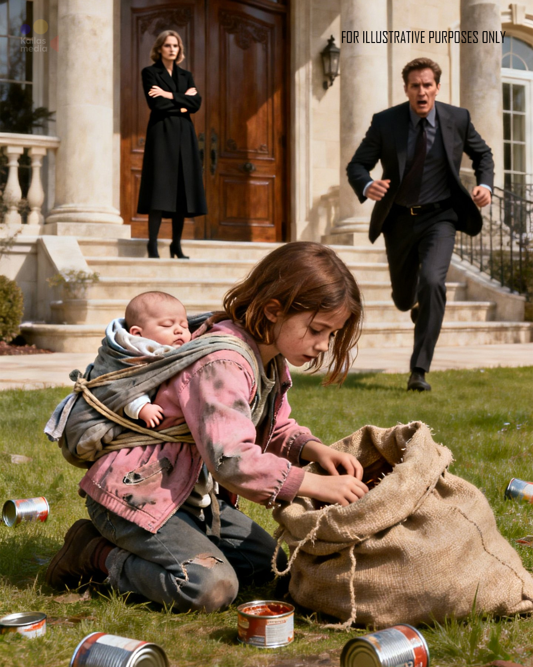 Three months after departing for an overseas project, a wealthy father came home ahead of schedule — and broke down in tears when he saw what had happened to his young daughter.