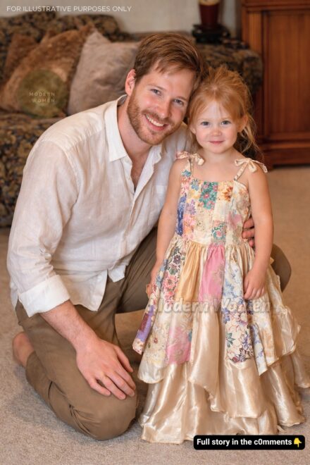 I Made My Daughter’s Dress from My Late Wife’s Silk—A Rich Mom Mocked Us… But the Truth Came Out in the Most Unexpected Way