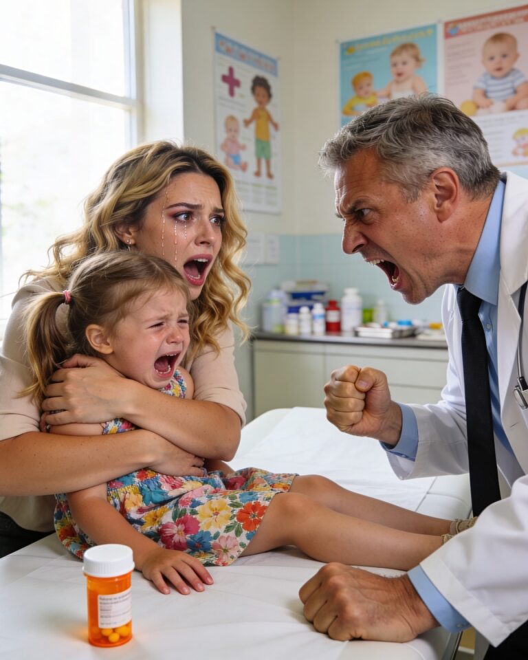 I was slicing carrots at the kitchen counter when my four-year-old daughter tugged nervously at my sleeve. Her little fingers trembled as she whispered, “Mommy… can I stop taking the pills Grandma gives me every day?”