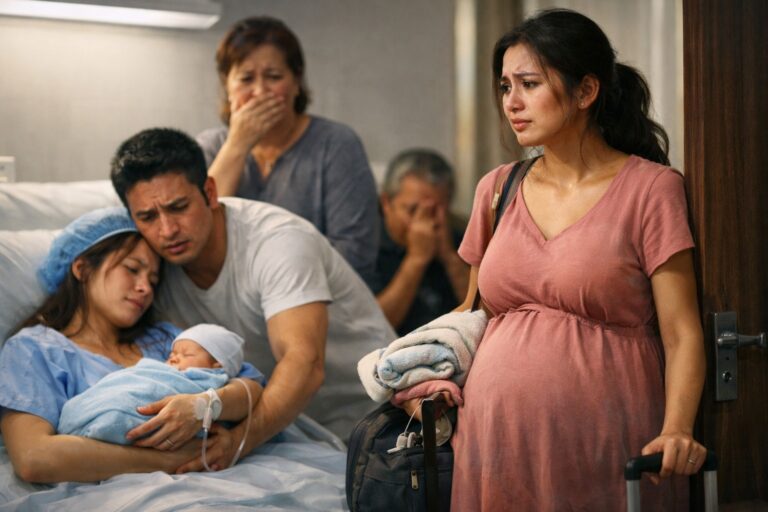 My husband’s mistress and I were both pregnant by him. My mother-in-law said, “Whoever gives birth to a boy gets to stay.” I walked away without hesitation—and seven months later, their whole family came begging me for forgiveness.