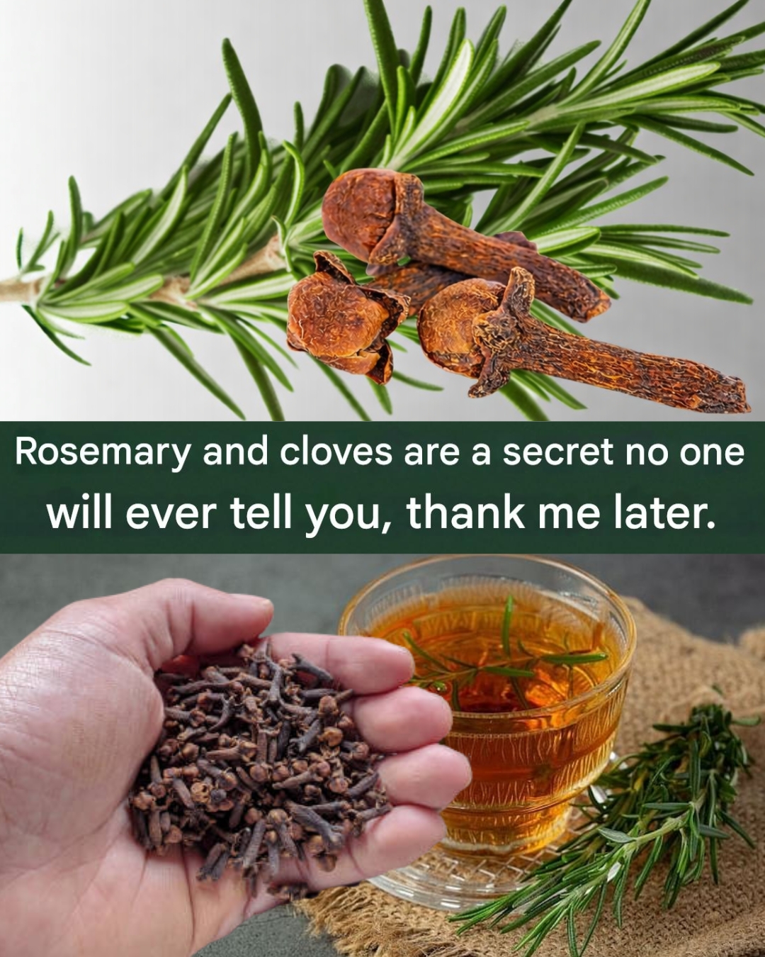 Rosemary and Cloves: A Powerful Natural Combination for Hair, Skin, Digestion, and Pain Relief