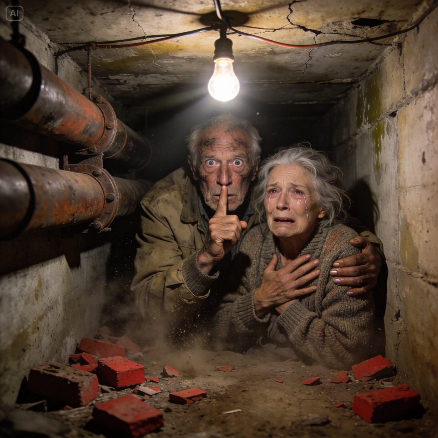 They Locked Us in the Basement to Take Our House — But My Husband Whispered, “They Don’t Know What’s Behind This Wall.” No One Imagined Our Son’s Betrayal Would End Up Saving Us…