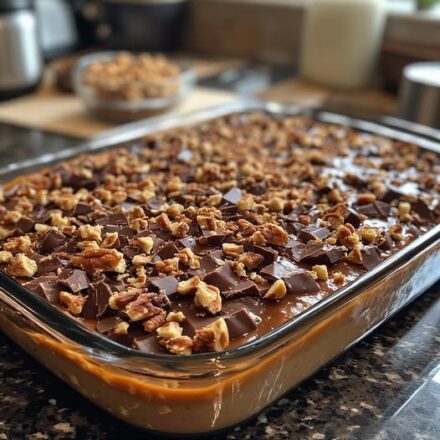 caramel chocolate crunc bars