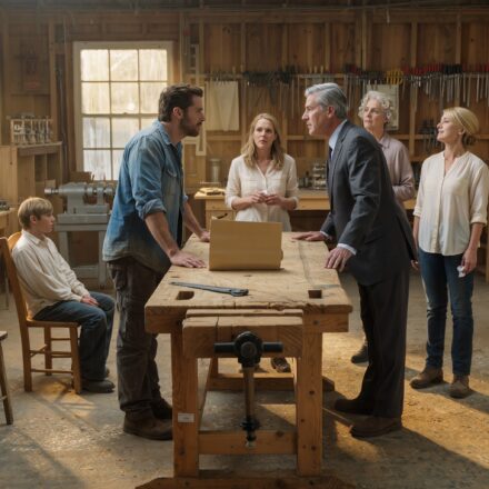 My parents showed up at my workshop with a manila folder and told me, “You have a duty,” because my brother had gambled away everything and they wanted my land to save him — but the moment my wife stepped forward, looked my father in the eye, and said, “I think there’s been a major misunderstanding here, Richard,” the room went dead silent.