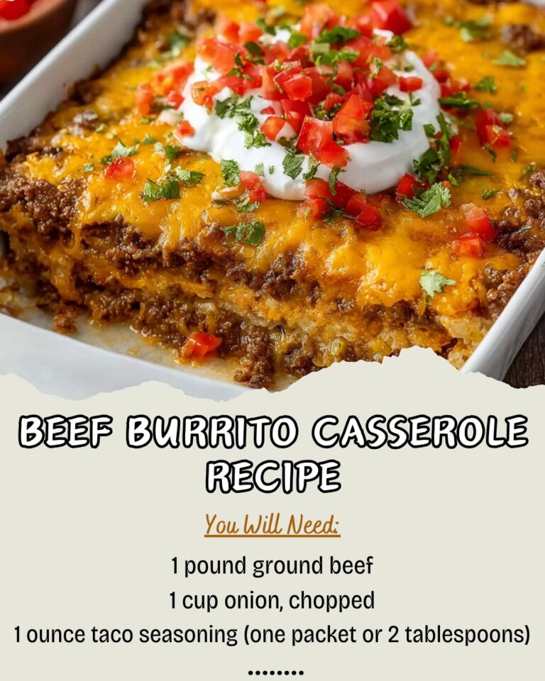 Beef Burrito Casserole Recipe