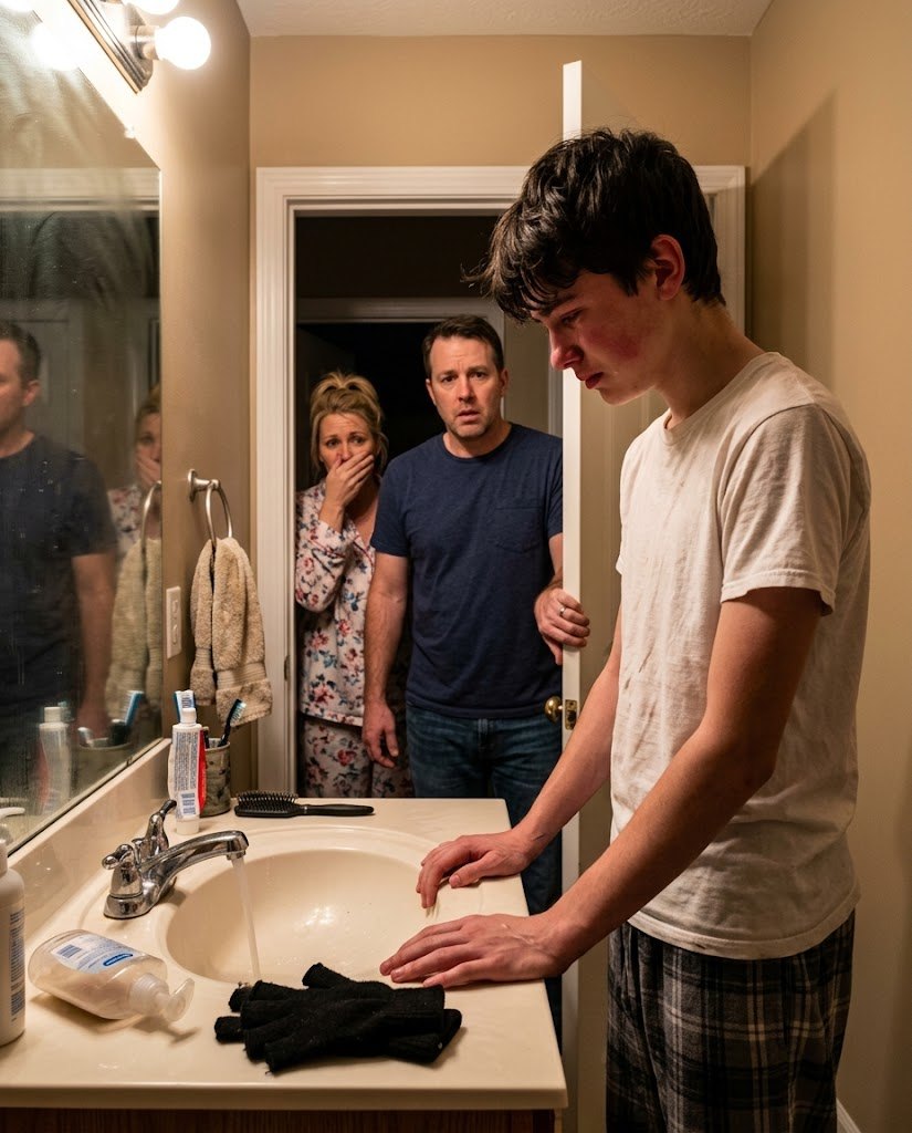 My Nephew Wore Black Gloves in June—Then I Opened the Bathroom Door