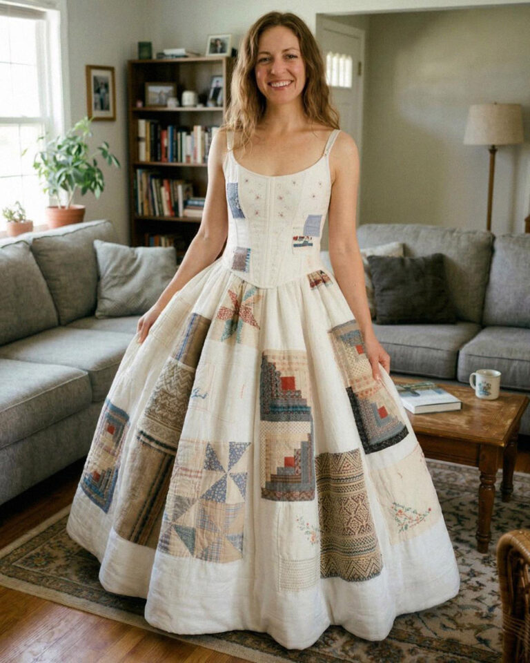 Ma mère est décédée peu de temps avant mon mariage — j’avais transformé sa courtepointe en jupe de mariée, mais ma future belle-mère l’a abîmée, alors je lui ai donné une leçon