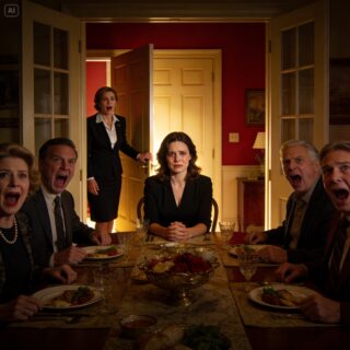 They mocked me at the dinner table like I didn’t exist. Then my assistant stepped in and said, “Ma’am Secretary.” The entire room froze. That was the moment everything shifted, and they never saw it coming.