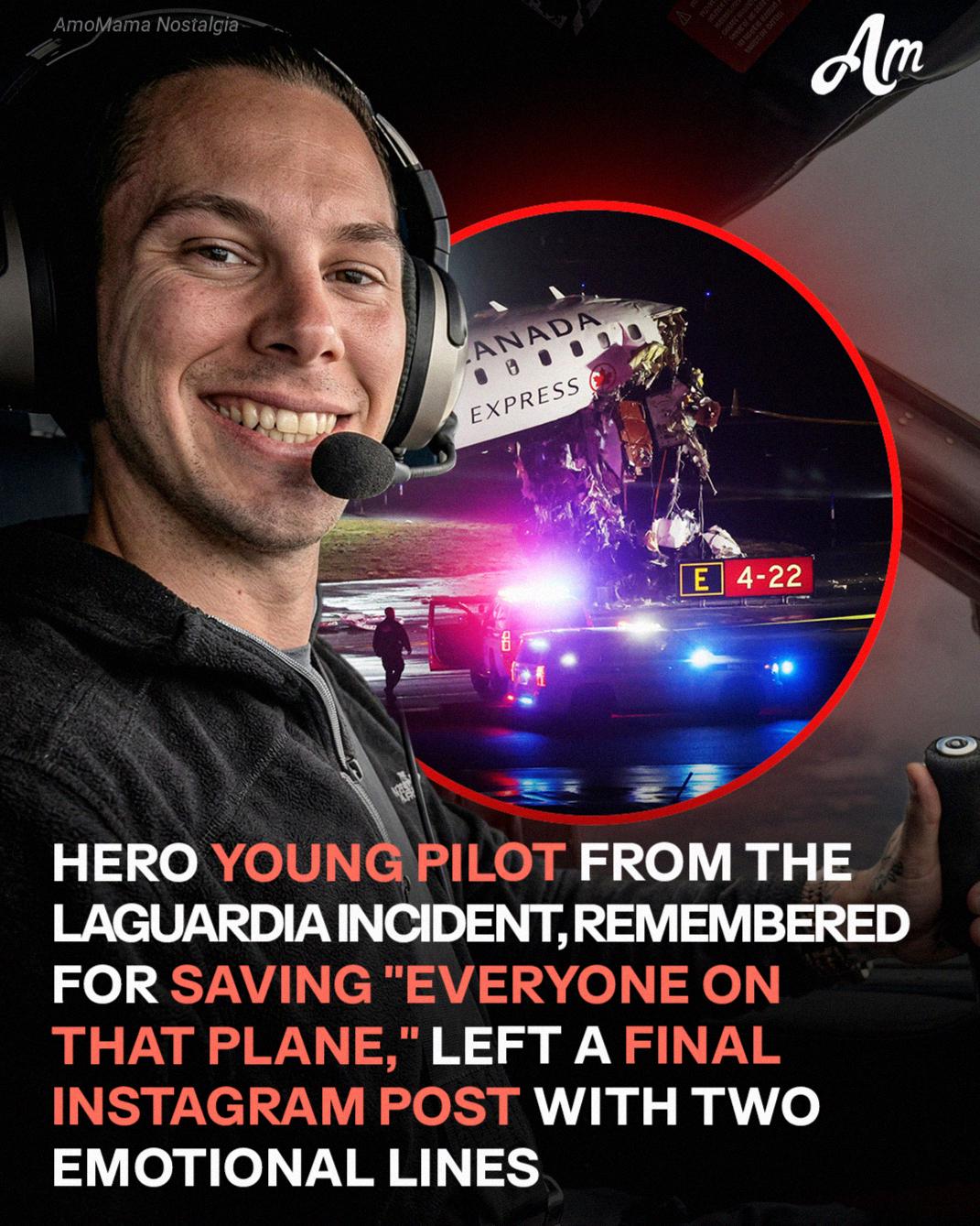 Antoine Forest, Jazz Aviation Hero Pilot, Sparked Buzz with Emotional Instagram Post – Photo