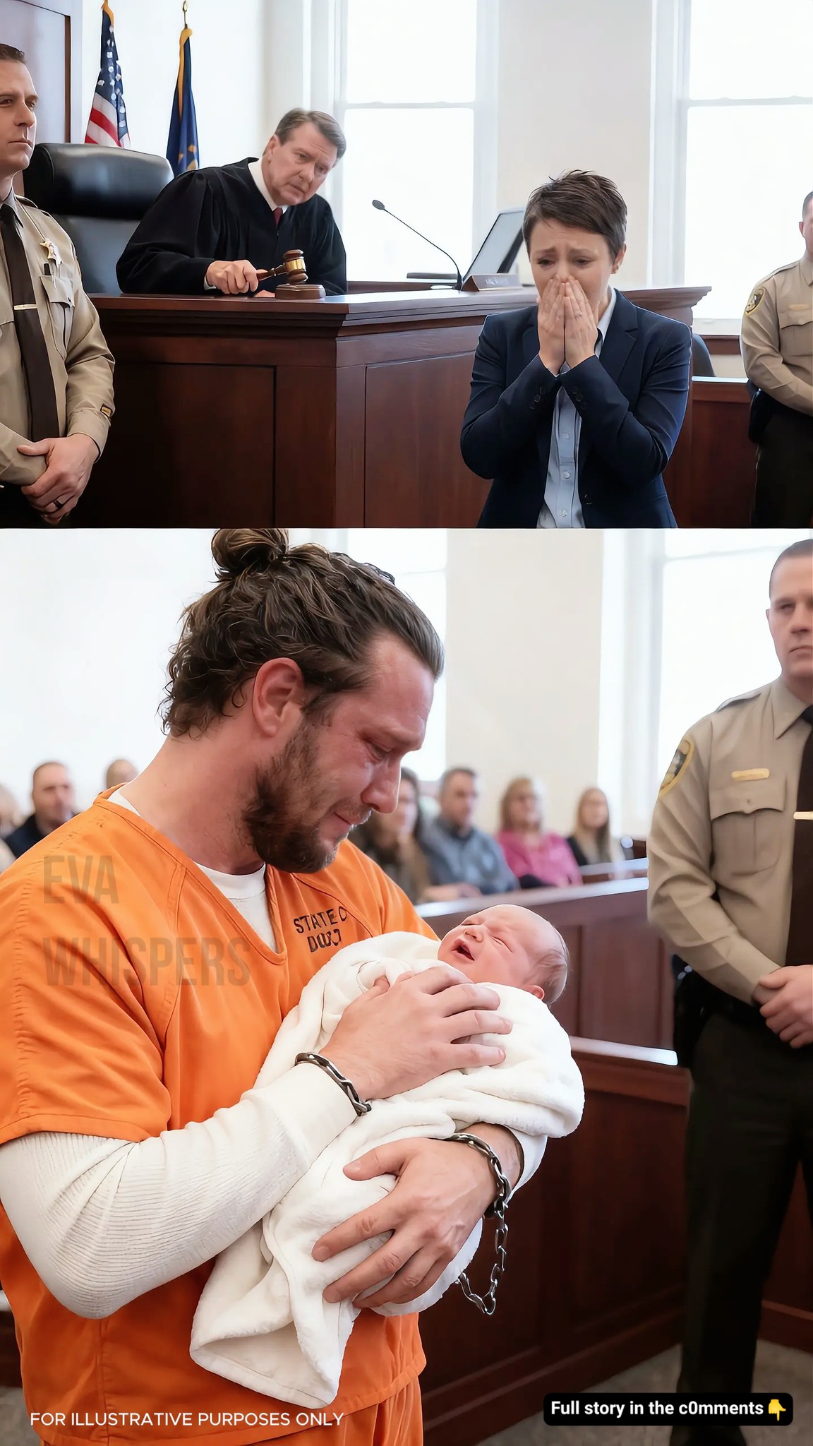 He Asked to Hold His Newborn Son for One Minute — What Happened Next Reopened His Entire Case