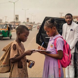 Billionaire Sees A Homeless Boy Teaching His Daughter, What Follows Stuns Everyone