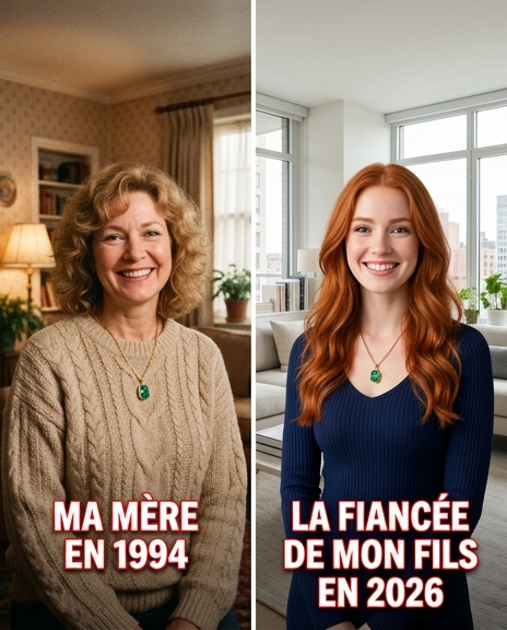 Mon fils a ramené sa fiancée à la maison pour dîner – lorsqu’elle a enlevé son manteau, j’ai reconnu le collier que j’avais enterré il y a 25 ans