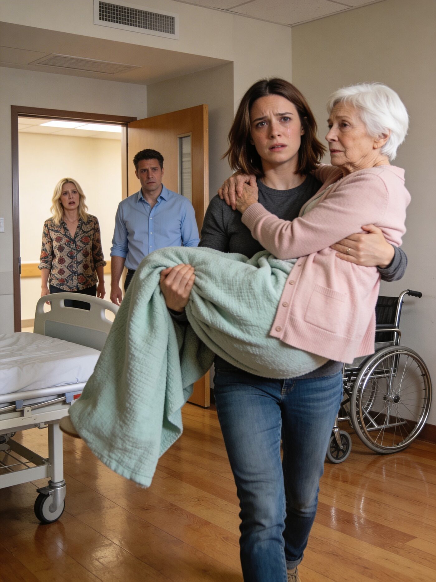 My Husband Moved in With His Mistress… So I Took His Bedridden Mother to His Door—and What I Said Before Leaving Left Them Speechless