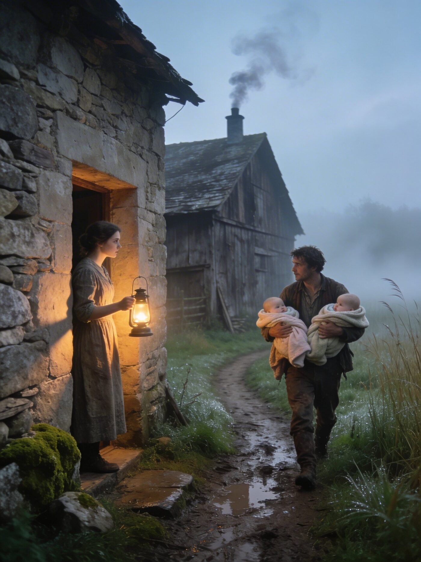 —Pouvons-nous dormir dans l’écurie, madame ? Il fait très froid —demanda le père… Et les mots de la jeune femme le touchèrent jusqu’aux larmes.