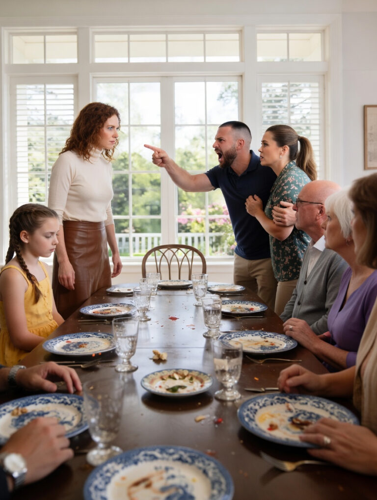He Mocked My Daughter At Thanksgiving — So I Said One Sentence That Exposed Everything… Was I Too Harsh, Or Just Finally Done? 012