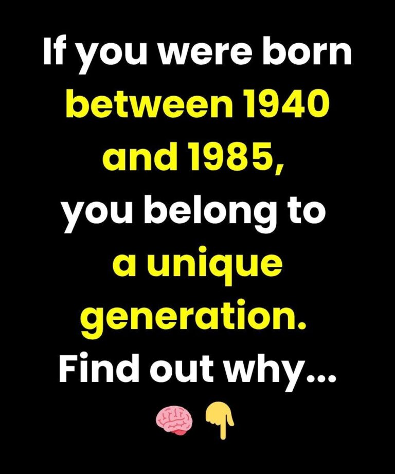 People born between 1940 and 1985 constitute a unique generation.