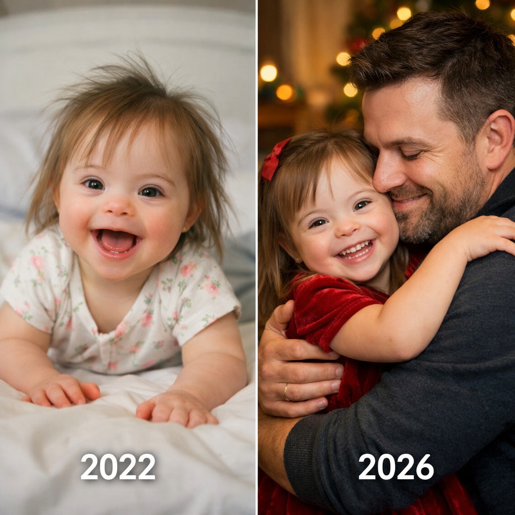 My husband and I adopted a little girl with Down syndrome who had been passed over by other families.