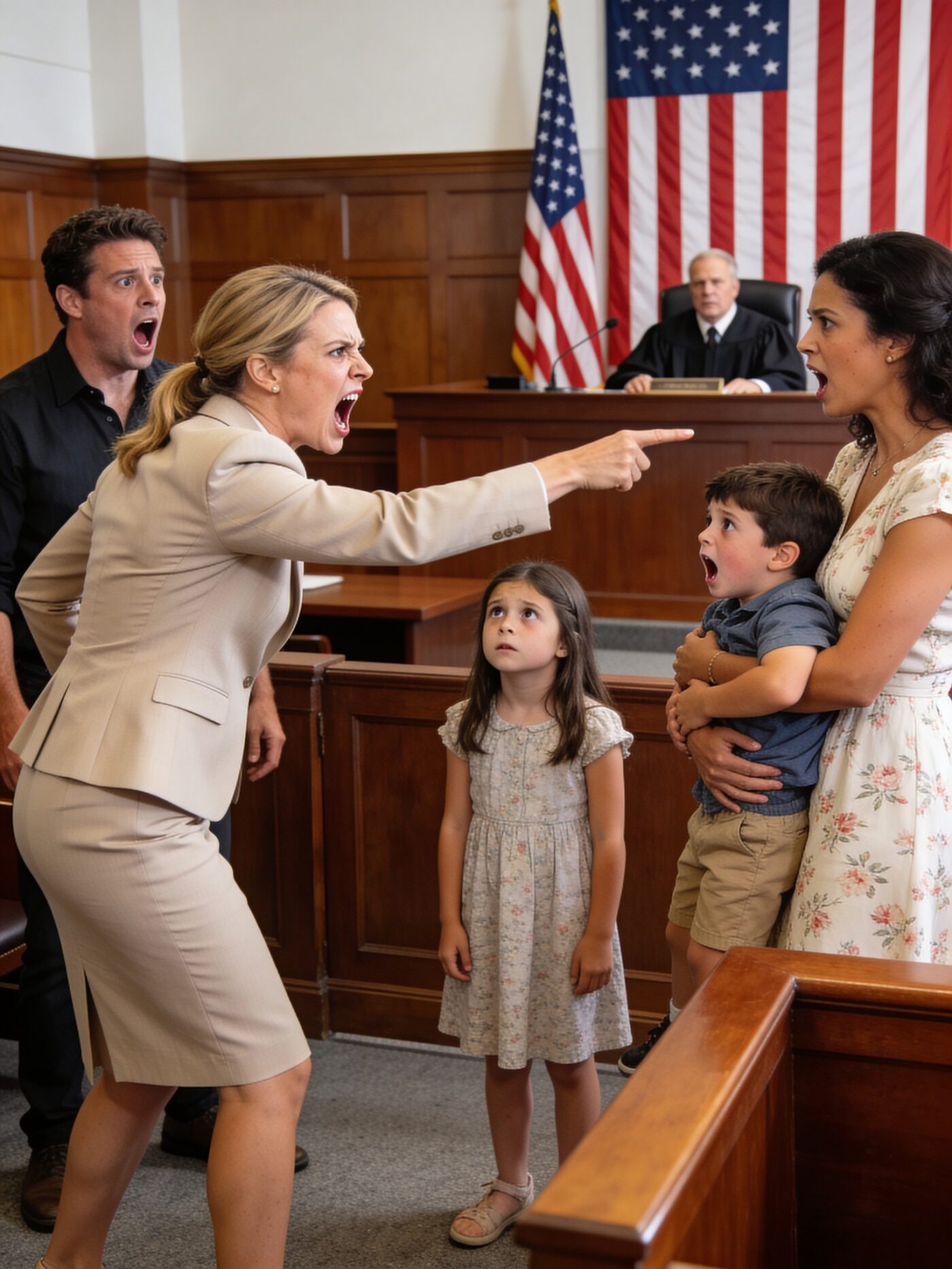 She Walked Into Court With Twins… But When the Judge Read One Document, Her Husband’s Entire Empire COLLAPSED on the Spot 😱