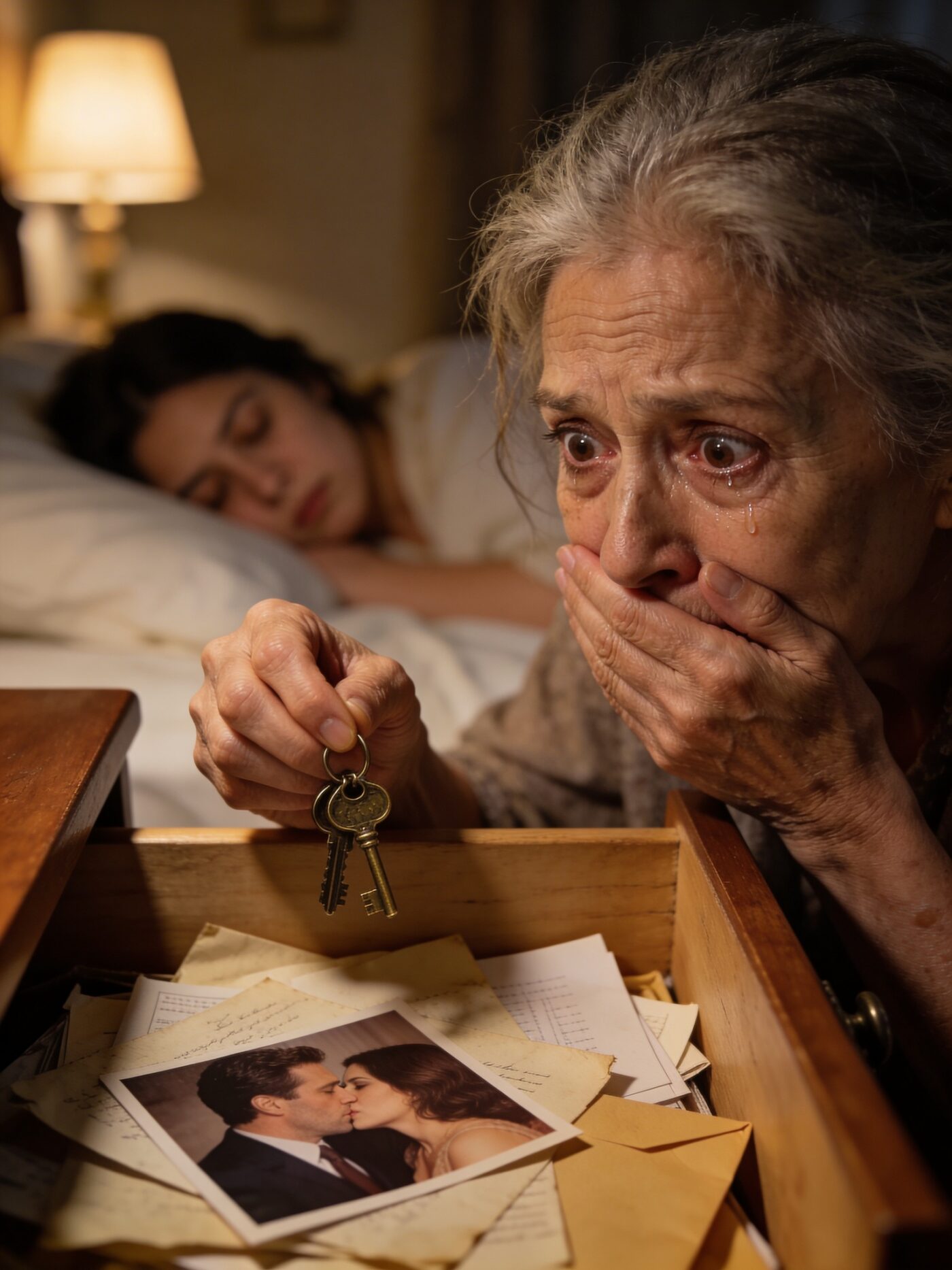 MY MOTHER-IN-LAW THOUGHT I WAS ASLEEP WHEN SHE OPENED MY DRAWER… BUT WHAT SHE SAW MADE HER WHISPER, “NO… NOT MY SON.”