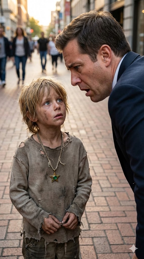 MILLIONAIRE Sees a Boy Wearing His Missing Daughter’s Necklace — What He Discovers Changes EVERYTHING