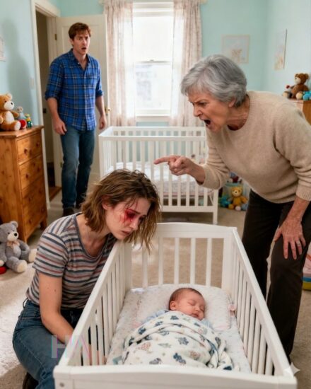 WHEN YOU CHECKED THE BABY MONITOR, YOU DISCOVERED YOUR MOTHER WASN’T HELPING YOUR WIFE… SHE WAS HUNTING HER