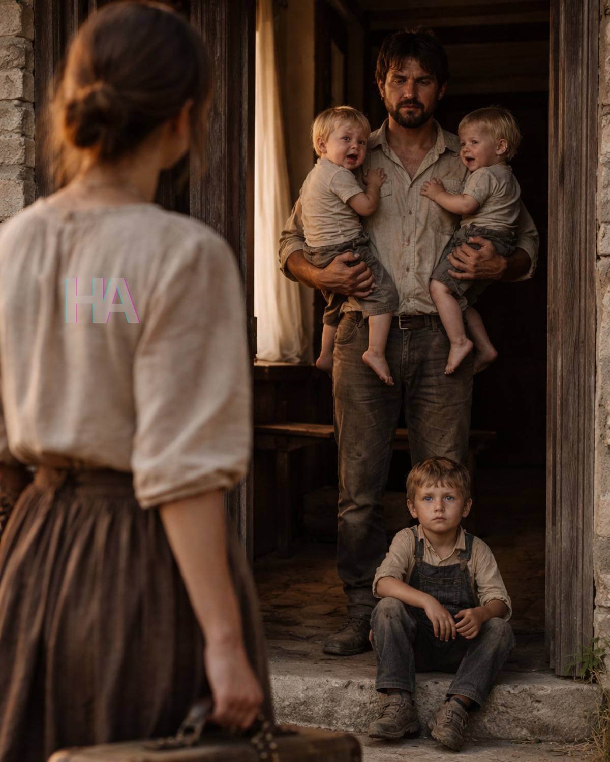 The Farmhand Came for Wages, But the Widowed Rancher’s Silent Son Spoke One Sentence in the Dark, and It Changed All Their Lives Forever