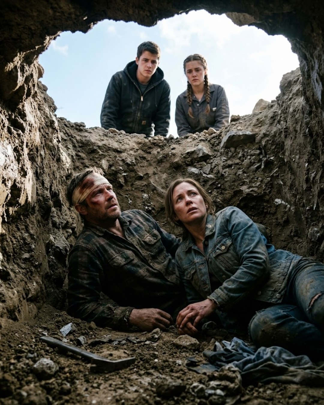 “On the mountain, my son and daughter-in-law threw us into the void-giangtran