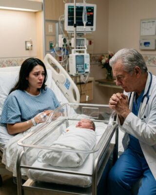 She went to the hospital to give birth, but the doctor burst into tears when he saw the baby-giangtran