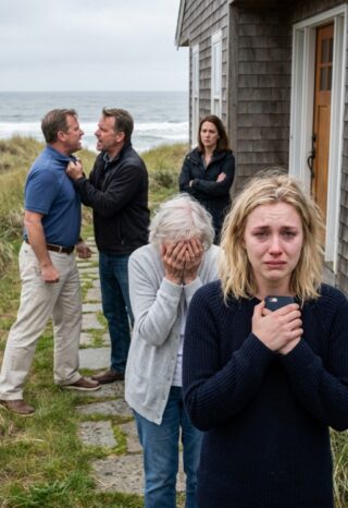 I surprised my parents with a $650,000 oceanfront home for their 40th anniversary. Months later, my phone rang—my mom was crying. My sister’s husband had changed the locks, listed the house for rent… and told my father, “Get out. This isn’t your home.” He thought it was over—until I showed up with one document he never saw coming.