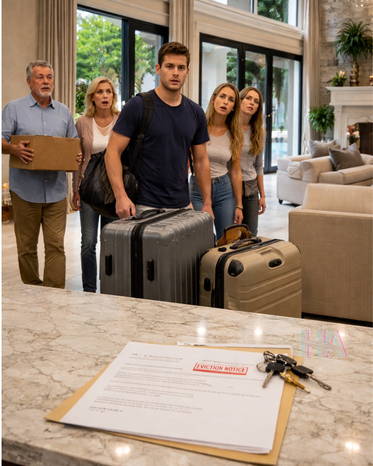 My Husband Announced His Parents Were Moving Into the Mansion I Paid For… So You Let Him Come Back to a Locked Gate, a Realtor, and the Collapse of Everything He Thought He Owned