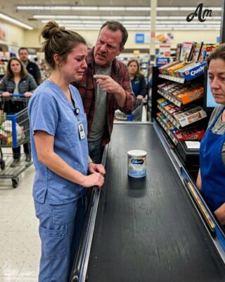 Man Screamed, ‘If You Can’t Afford a Baby, Maybe Don’t Have One!’ at a Sobbing Nurse at a Grocery Store – And My Life Took a Sharp Turn After That