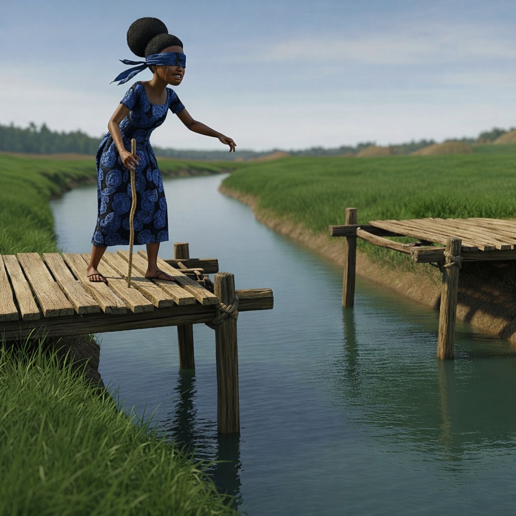 Part 2| He Took His Blind Daughter To The Village Bridge…