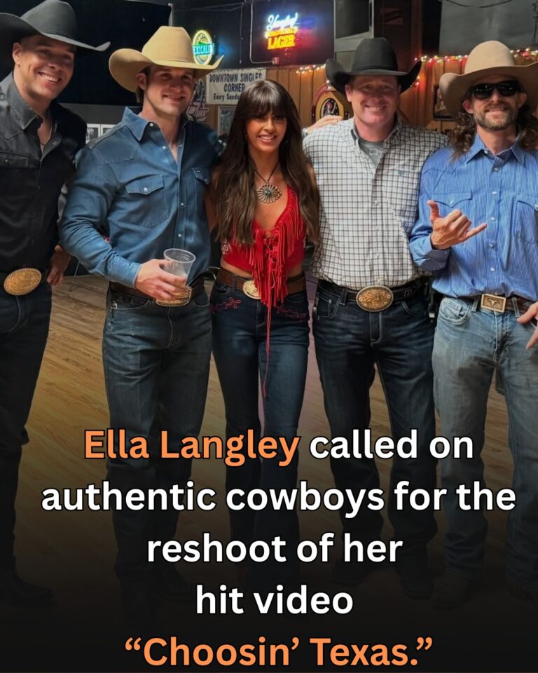 Ella Langley Brought Real Cowboys Into Her “Choosin’ Texas” Music Video — And the Rodeo World Showed Up Big