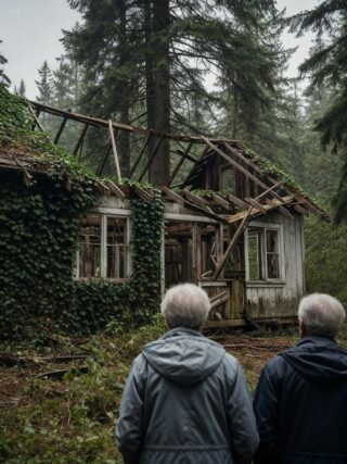 Everyone Laughed When an Elderly Couple Moved to the Woods — Until They Saw the House 1 Year Later!