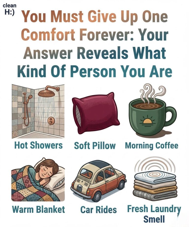You Must Give Up One Comfort Forever — Your Choice Reveals Deep Insights About Your Personality, Priorities, And Values Showing How You Handle Sacrifice, Adaptation, And Desire While Highlighting What Truly Matters To You, From Security And Routine To Freedom And Adventure, Turning A Simple Decision Into A Window Into Your True Chara