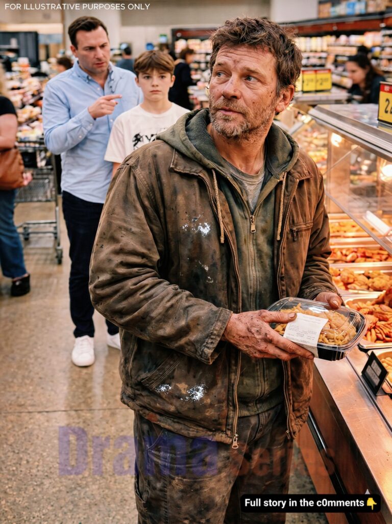 A Man Pointed at My Grease-Stained Hands and Told His Son I Was a Failure—Moments Later, His Son Saw Me Differently