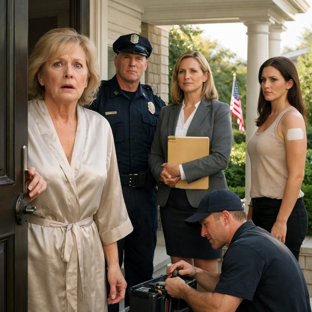 My Mother-In-Law Thought I Was a Broke, Useless Housewife… Then She Threw Boiling Water on Me, Kicked Me Out of My Own House, and Opened the Door the Next Morning to Police, a Locksmith, and My Lawyer