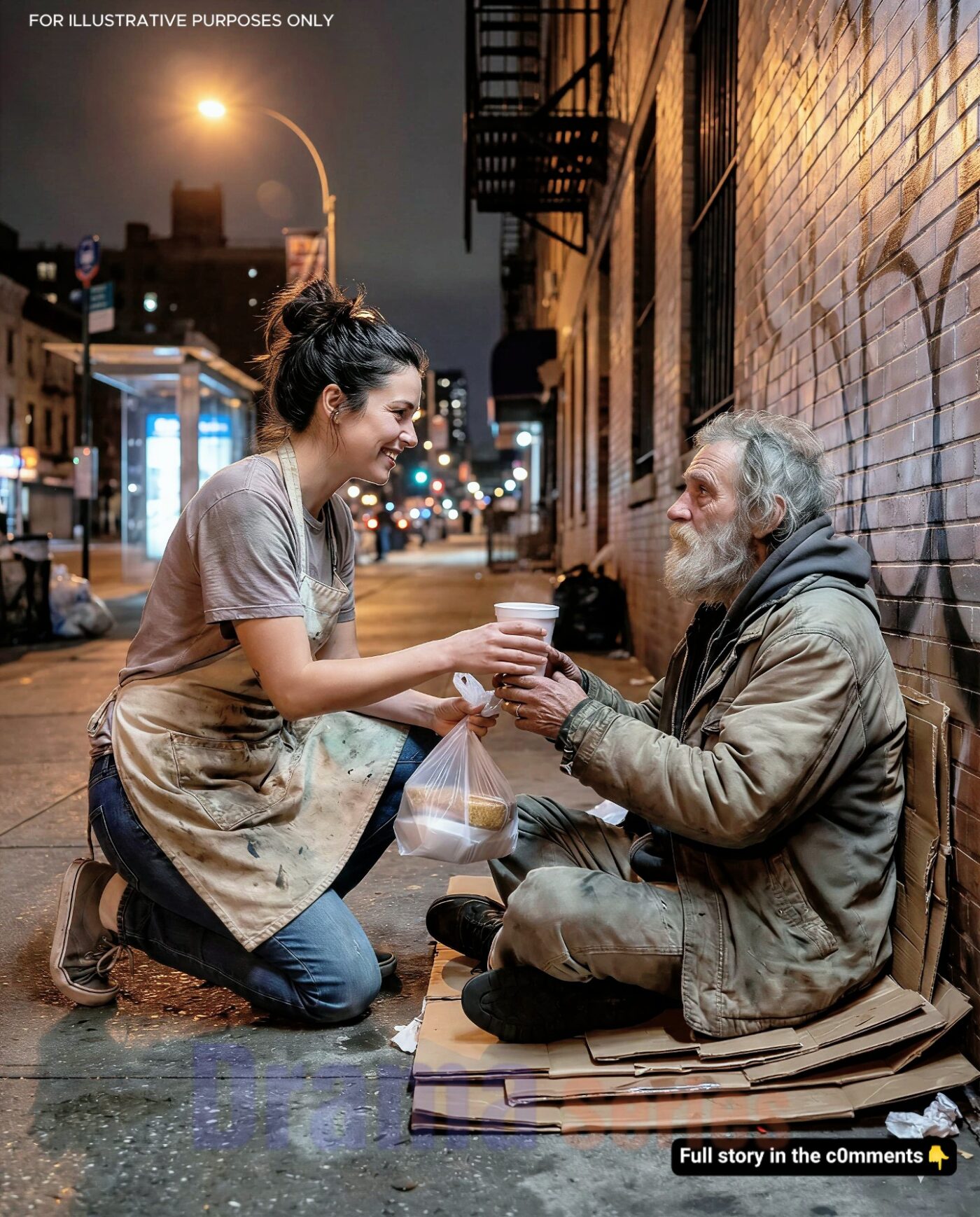 She Helped a Homeless Man in Secret for Months—Then His Children Arrived With Security and a Sh0cking Accusation