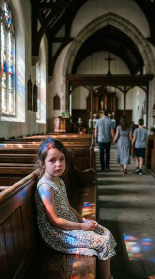 When I was four years old, my mother sat me on a bench inside a church and said, “Stay here. God will take care of you.”