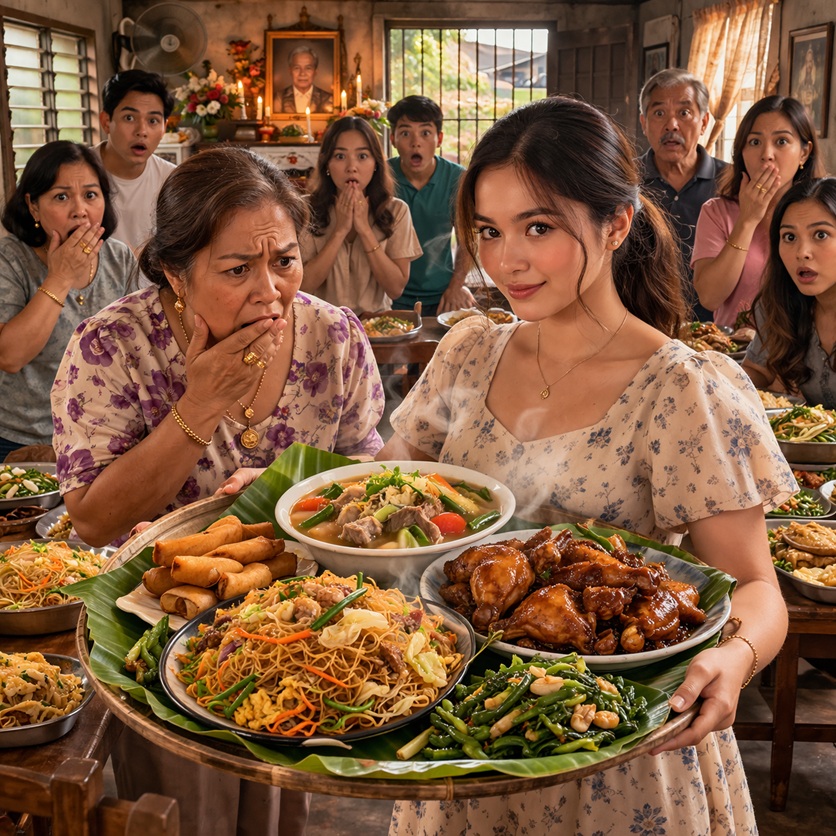 Sabi nila marunong lang daw akong mag-ayos, hindi magluto Sinubok ako ng biyenan ko sa araw ng malaking handaan Pero nang ihain ang mga putahe… biglang tumahimik ang buong bahay…