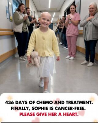 6-YEAR-OLD SOPHIE CELEBRATES LIFE AFTER 436 DAYS OF FIGHTING 💛