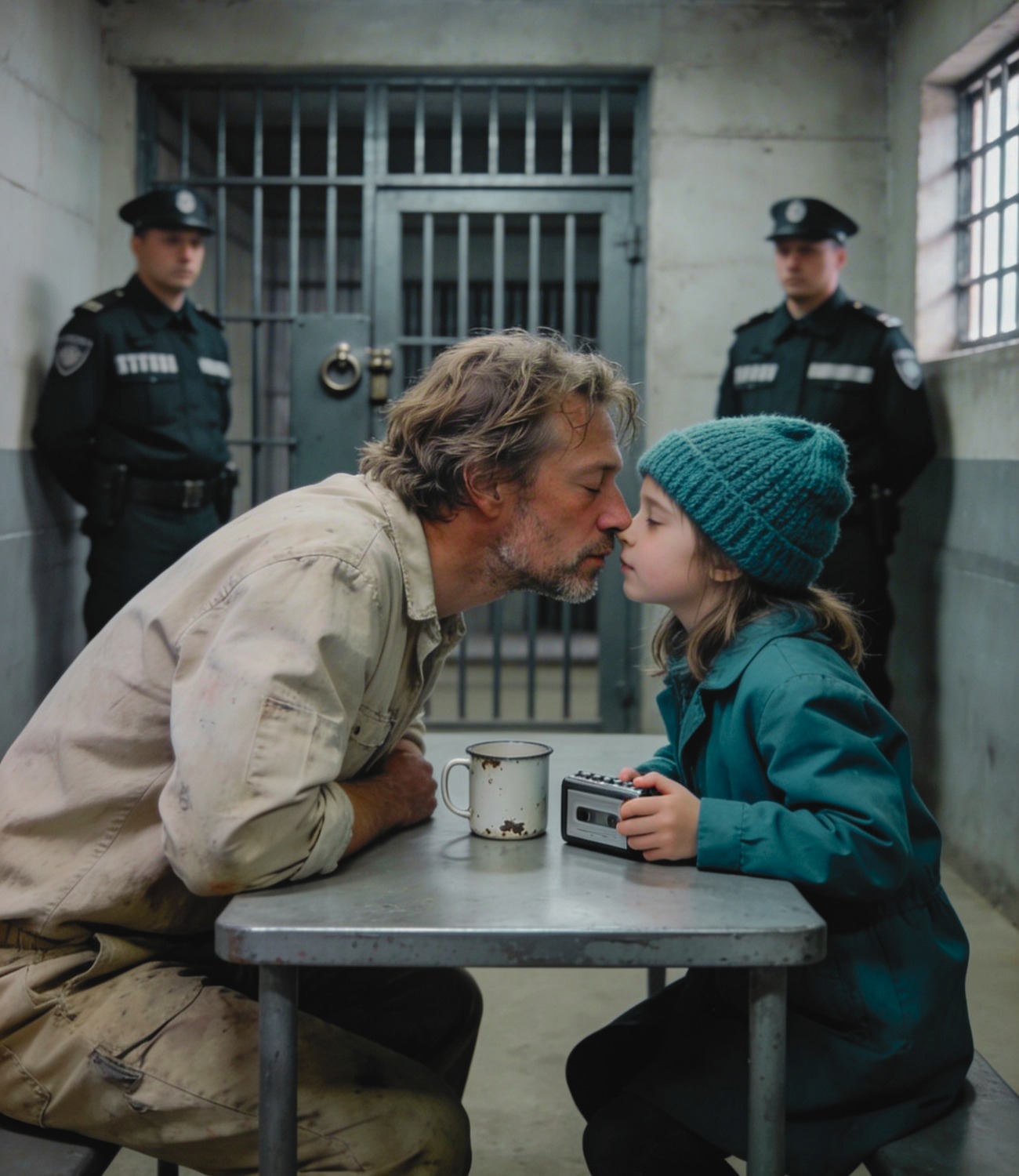 An hour before the execution, his eight-year-old daughter leaned close to his ear and whispered a single sentence. After that, the guard’s hand trembled, and a day later, the entire system that for five years had calmly led a man to his death froze.