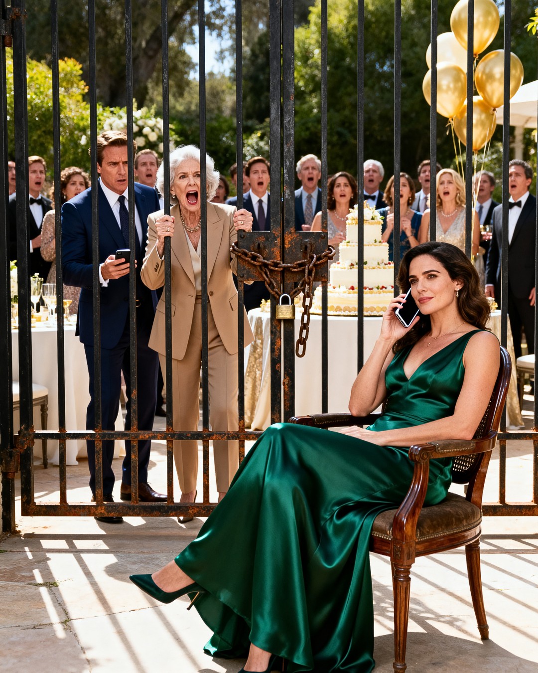 My Mother-in-Law Showed Up for My Birthday Party at My Locked Gate—So I Put Her on Speaker and Exposed the Plot to Steal My House