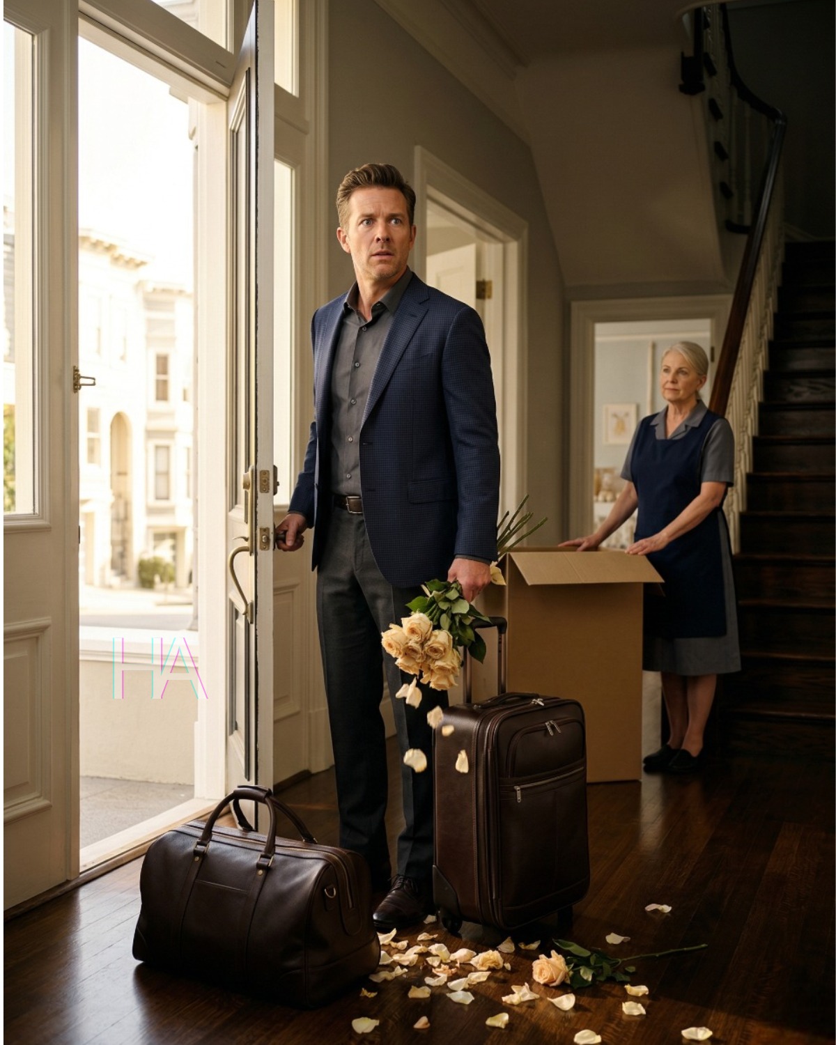 HE CAME HOME WITH ROSES FOR THE WIFE HE BETRAYED… AND WALKED INTO AN EMPTY HOUSE, A MISSING BABY, A COLLAPSING EMPIRE, AND THE ONE ACCOUNTING OF HIS SINS MONEY COULDN’T ERASE