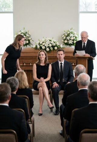 My Husband’s Mistress Wore My Missing Versace Dress To My Father’s Funeral. Sat In The Family Row. Held My Husband’s Hand. “I’m Practically Family Now,” She Announced. The Lawyer Began Reading The Will: “To My Daughter Diane, Who Called Me Yesterday About Her Husband’s Affair…” My Husband Went Pale. The Mistress Rained.