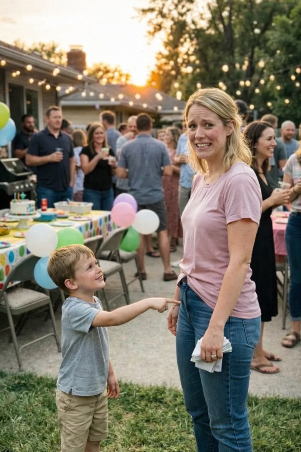 My 4-Year-Old Pointed at My Best Friend and Giggled, ‘Dad’s There’ – I Laughed Until I Saw What He Was Pointing At