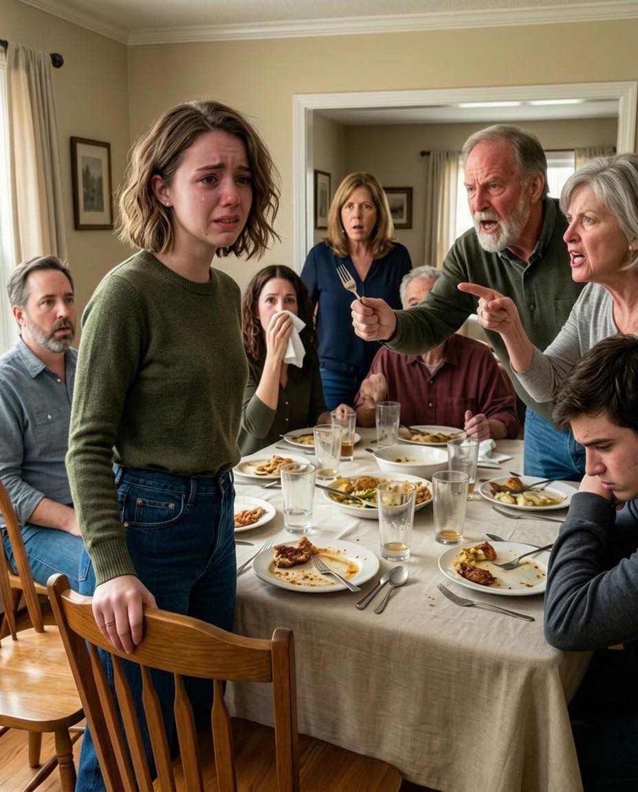 My parents demanded my 19-year-old daughter give her lazy cousin $67,000 because her success embarrassed the family and made her cousin look bad. I didn’t stay silent. I stood up and said this. Five minutes later, the whole family lost it…